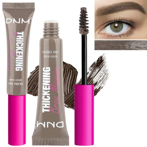 Vista 24 de Máscara de Cejas con Tinte Espesante, Esculpe Rápido las Cejas, Impermeable, A Prueba de Transferencia, Cepillo para Rellenar las Cejas y Cubrir