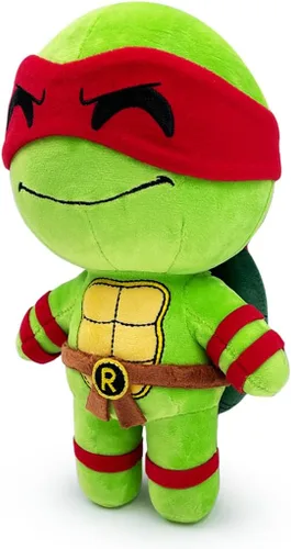 Vista 4 de Youtooz Chibi Raphael Peluche de 9 pulgadas, suave peluche TMNT Raphael de Teenage Mutant Ninja Turtles por Youtooz Teenage Mutant Ninja Turtles