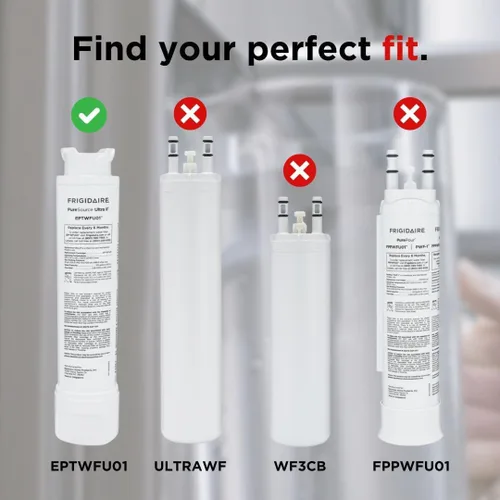 Vista 4 de Frigidaire EPTWFU01 Refrigerator Water Filter Replacement, White