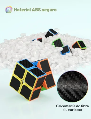 Vista 2 de Speed Cube - Juego de cubos de rompecabezas para niños y adultos