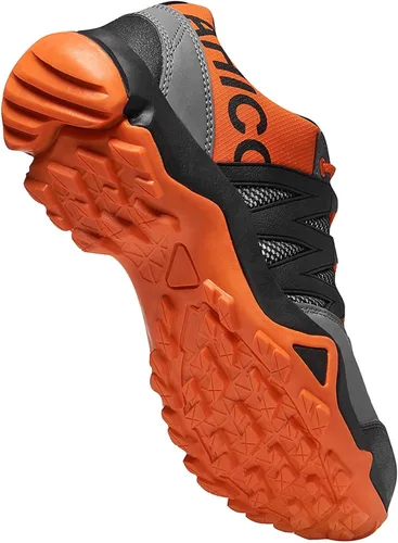 Vista 4 de Ahico Mens Hiking Shoes Water Resistance Outdoor Sneakers Trekking Non-Slip Lightweight Trail Running Camping Breathable Climbing Travel Shoes