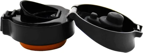 Vista 4 de BURNOUT Taza Inteligente Reguladora de Temperatura de 16 oz. - Nueva Tapa Pop Superior (Negro)
