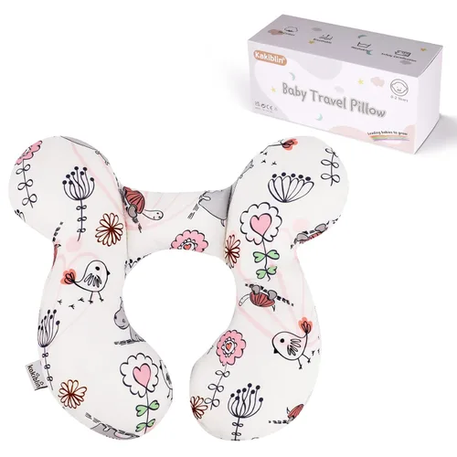 Vista 13 de Kakiblin - Almohada de cuello para bebé, almohada de apoyo para bebé mejorada, almohada para la cabeza del bebé, almohada de apoyo para el cuello