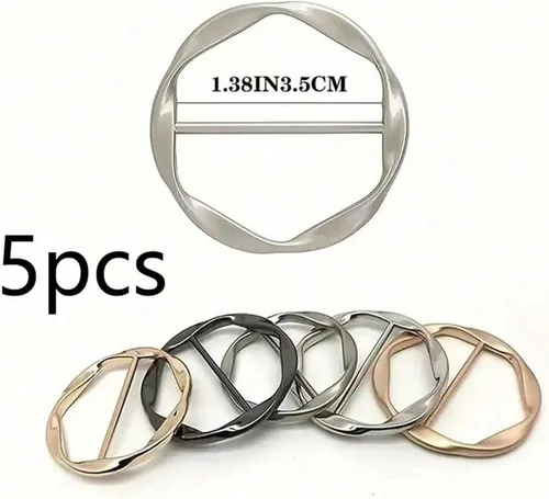 Vista 131 de 4 piezas de clip de anillo de bufanda para mujer, broche de perlas y flores, hebilla de metal para chal, accesorios de decoración para damas y niñas