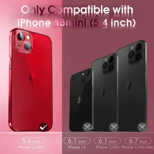Vista 735 de Supdeal Funda cristalina transparente para iPhone 11, [No se amarillea] [Protección de la cámara] [Probado contra caídas de grado militar] Funda