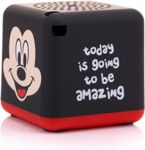 Vista 5 de Bitty Boomers Disney: Mickey Mouse - Bitty Box - Llavero con altavoz Bluetooth de 1.3 pulgadas