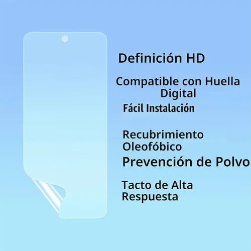 Vista 2 de LOOKSEVEN Paquete de 3 películas de hidrogel para Samsung Galaxy Note 8 y Note 9, protector de pantalla de TPU suave transparente, película