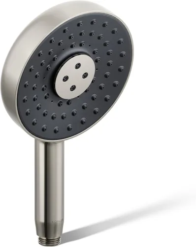 Vista 17 de KOHLER 26282-G-BL Statement - Ducha de mano redonda multifunción con 3 ajustes de pulverización, 1.75 GPM, negro mate
