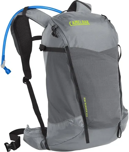 Vista 2 de CamelBak Rim Runner X22 Hiking Hydration Backpack with 1.5L Crux Reservoir, Ventilated Support and Organized Storage for Day Hikes Bistro Verde 2.0