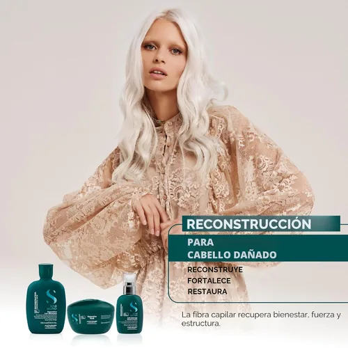 Vista 7 de ALFAPARF MILANO Semi di Lino Reconstruction Aceite de Emergencia SOS Reparativo - Tratamiento para la Rotura del Cabello para Fortalecer, Suavizar