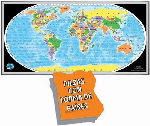 Vista 2 de El rompecabezas global (600 piezas)