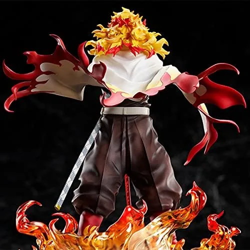 Vista 3 de Aniplex Figura de Demon Slayer Estatua Kyojuro Rengoku Escala 1/8 La Llama Pilar Hashira