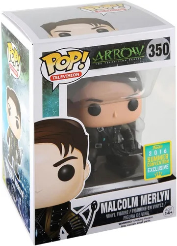 Vista 2 de Funko Pop TV: Arrow - Malcolm Merlyn 2016 SDCC Figura de vinilo exclusiva