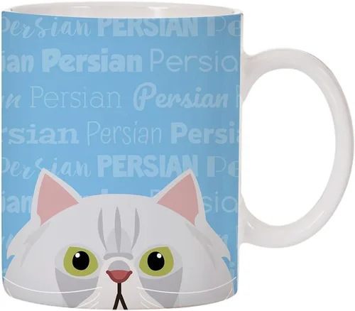 Vista 9 de Adorable diseño de raza de gato taza de café de cerámica de 11 oz (abisinio)