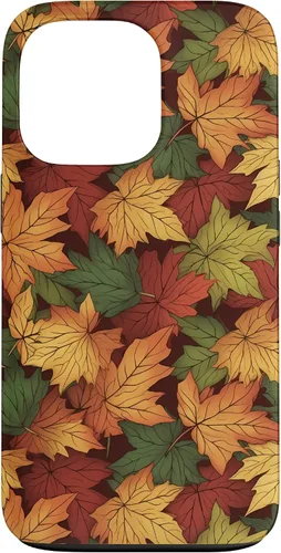 Vista 10 de iPhone 16 Follaje Reunión de hojas de otoño temporada caso