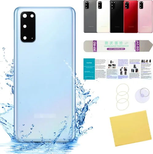 Vista 39 de Compatible con Samsung Galaxy Note 8 - Carcasa trasera de repuesto de cristal de 6.3 pulgadas, SM-N950, todos los portadores con manual de Negro