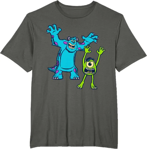 Vista 6 de Camiseta de la Universidad Sulley y Mike de los Monsters de Disney Pixar