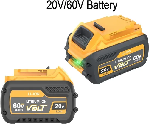 Vista 3 de OUTMX Baterías 9Ah compatibles con batería Dewalt 20V/60V Herramientas eléctricas DCB609 DCB606 DCB200 DCB182 (1BAT)
