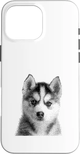 Vista 19 de Cute Siberian Husky for Dog Mom and Paw Parents Case for iPhone 16