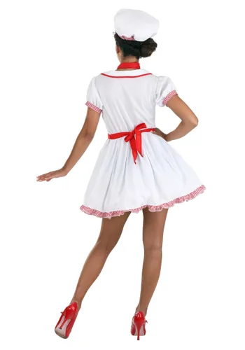 Vista 2 de Disfraz de Chef Fresca para Mujer Multicolor