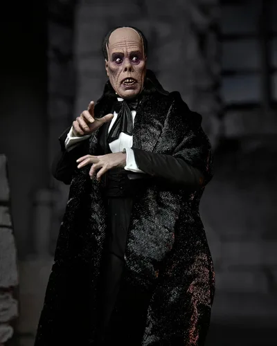 Vista 5 de NECA - Fantasma de la Ópera (1925) - Figura de acción a escala de 7" - Ultimate El fantasma de la ópera (color)