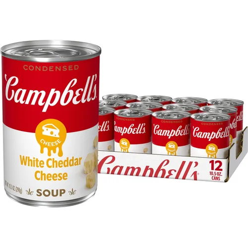 Vista 14 de Campbell's Sopa condensada de queso cheddar, lata de 10.5 onzas