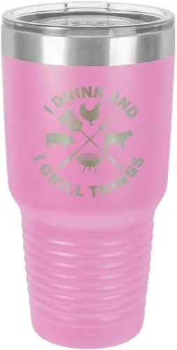 Vista 19 de Taza de viaje de acero inoxidable con diseño de Yeti Rambler