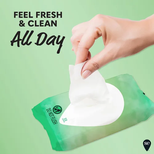 Vista 2 de Summer's Eve Toallitas femeninas, Aloe Love, toallitas vaginales con fórmula de agua micelar suave con pH equilibrado, cuidado femenino para ayudar