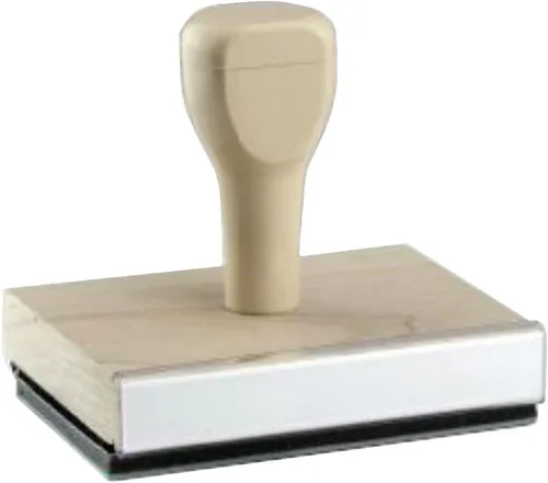 Vista 2 de Goodbye Comfort Zone - Sello de goma, sello de madera de 2 x 4 pulgadas