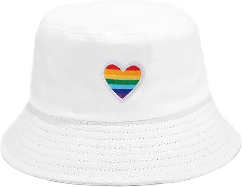 Vista 20 de XYIYI - Sombrero de pescador de algodón con bordado de moda, sombrero de cubo de playa para mujeres y niñas