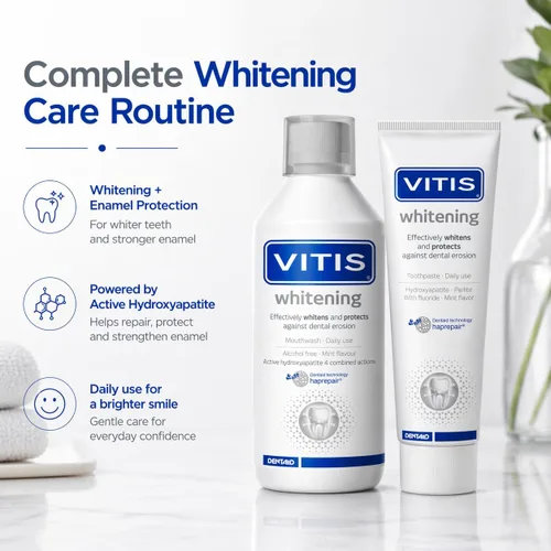 Vista 6 de Vitis Enjuague bucal blanqueador 16.9 fl oz