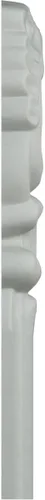 Vista 3 de Ekena Millwork PML08X08AS Ashford esquina (coincide con moldeo PML01X00AS) panel moldeado, 21.595cmde ancho x 20.55cmH, imprimado