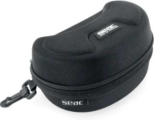 Vista 5 de SEAC Eagle, máscara compacta de bajo volumen para apnea y pesca submarina, verde, ajuste regular