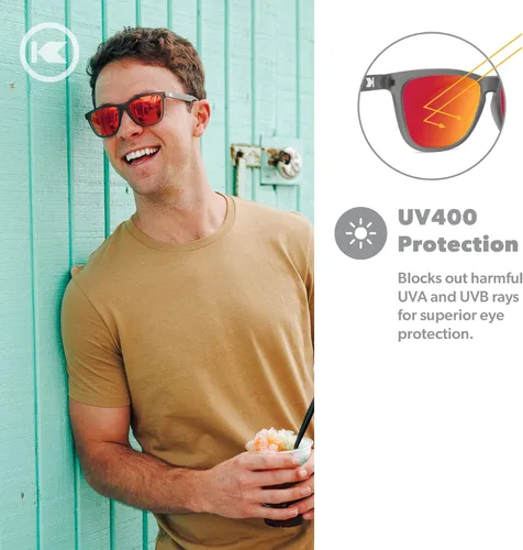 Vista 4 de Knockaround Classics Polarized Sunglasses for Men & Women - Impact Resistant Lenses & Full UV400 Protection