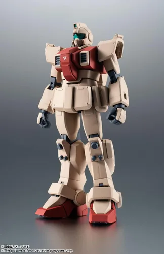 Vista 8 de TAMASHII NATIONS - Traje móvil Gundam The 08th MS Team - RGM-79(G) GM Ground Type Versión A.N.I.M.E., Figura Coleccionable de Robot Spirits Gundam