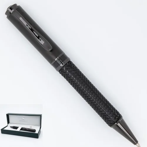 Vista 8 de Monteverde USA Innova Formula M Blue Bolígrafo Elegante instrumento de escritura con recambio estilo Parker Azul