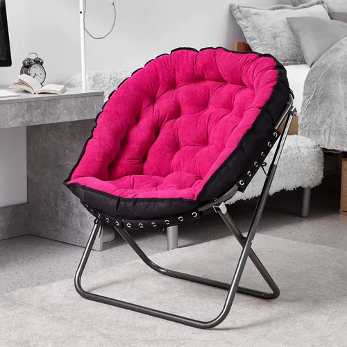Vista 3 de DormCo Silla Papasan Moon - Rosa