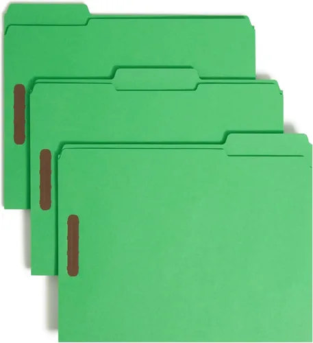 Vista 12 de Smead carpeta reforzada tamaño carta, 50 por caja, Variados