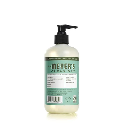 Vista 5 de Mrs. Meyer's Clean Day - Jabón líquido para manos, manzana, botella de 12.5 onzas líquidas Moisturizing Liquid Hand Soap, Softens and Cleans