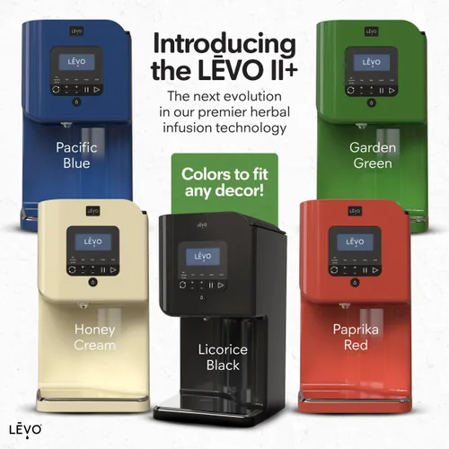 Vista 2 de LEVO II+ - Máquina de infusión de aceite de hierbas y tecnología de filtro - Extractor botánico, secadora de hierbas, descarboxilador e infusor
