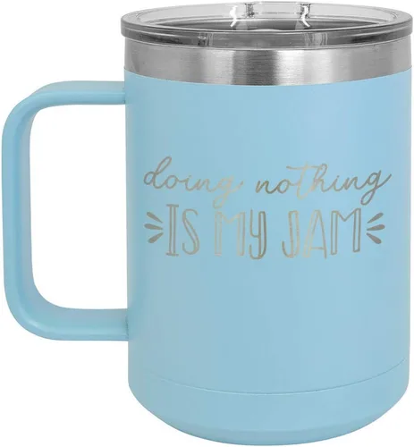 Vista 14 de Taza de café con tapa superior deslizante, con aislamiento de viaje, ideal para regalo de cumpleaños o Navidad de mujeres o hombres Compare