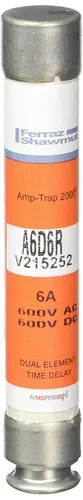 Vista 5 de Mersen a6d-r amp-trap Clase de 2000 time-delay/RK1 Fusible con fusible visual Open Indicador, 1