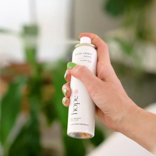 Vista 7 de Doctor Aromas Ambientador en aerosol para habitación, fragancia de aromaterapia de té, rosa y sándalo, eliminador de olores para el hogar, baño
