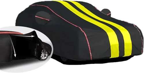 Vista 9 de DUBOM Car Cover Waterproof Outdoor, for Mercedes-Benz 190 W201, Car Cover Breathable Large, Car Cover Summer,Sun UV Resistent Dustproof A1