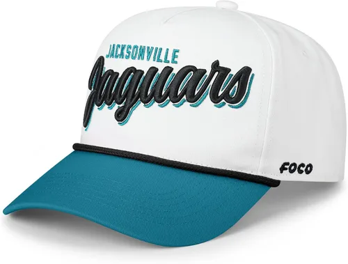 Vista 30 de FOCO Gorra con logotipo del equipo de la NFL para hombre con script Monty