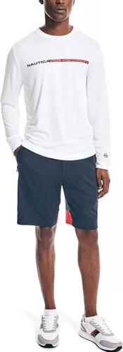 Vista 2 de Nautica Camiseta de manga larga hecha de forma sostenible para hombre