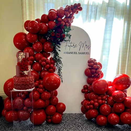 Vista 256 de Globos negros