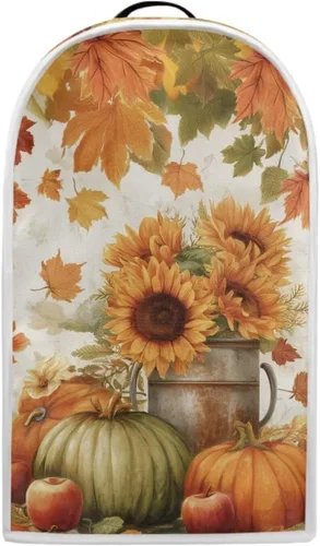 Vista 8 de Aztec Cow - Funda para batidora de girasoles con mango superior, ligera, lavable, para cocina, cafetera, decoración de procesadores de alimentos
