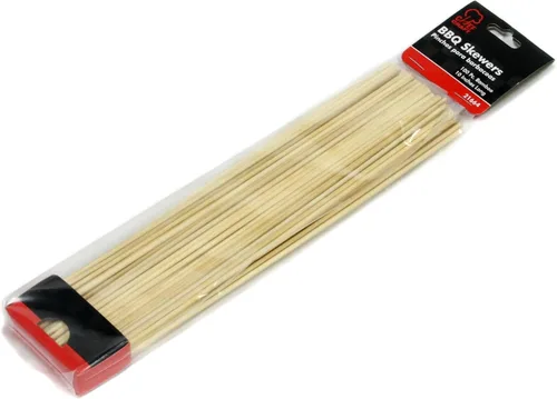 Vista 2 de Chef Craft Select - Brochetas de bambú para barbacoa, juego de 100 piezas de 10 pulgadas, natural