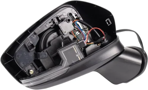 Vista 5 de Espejo derecho pintura a juego negro transparente para Mazda 3